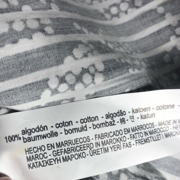 Zara | Floral and Stripes Peplum Top - Picture 13 of 13